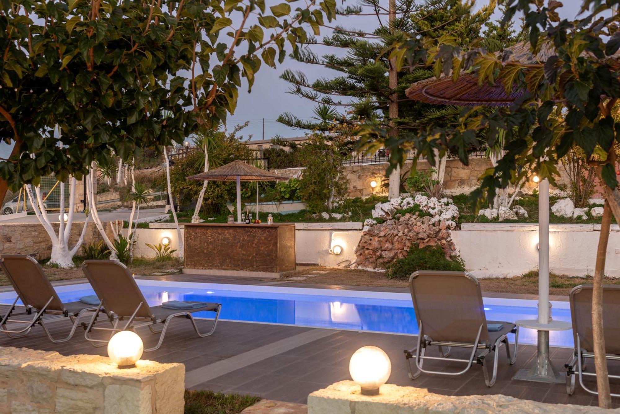 Nautilus Villa - Private Pool Elia  ภายนอก รูปภาพ